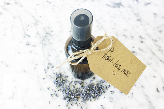 Make Your Own Floral Body Mist for Spring