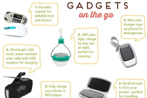 Gadgets on the go