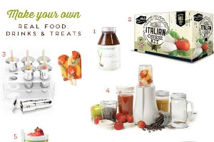 Make your own real food, drinks and treats