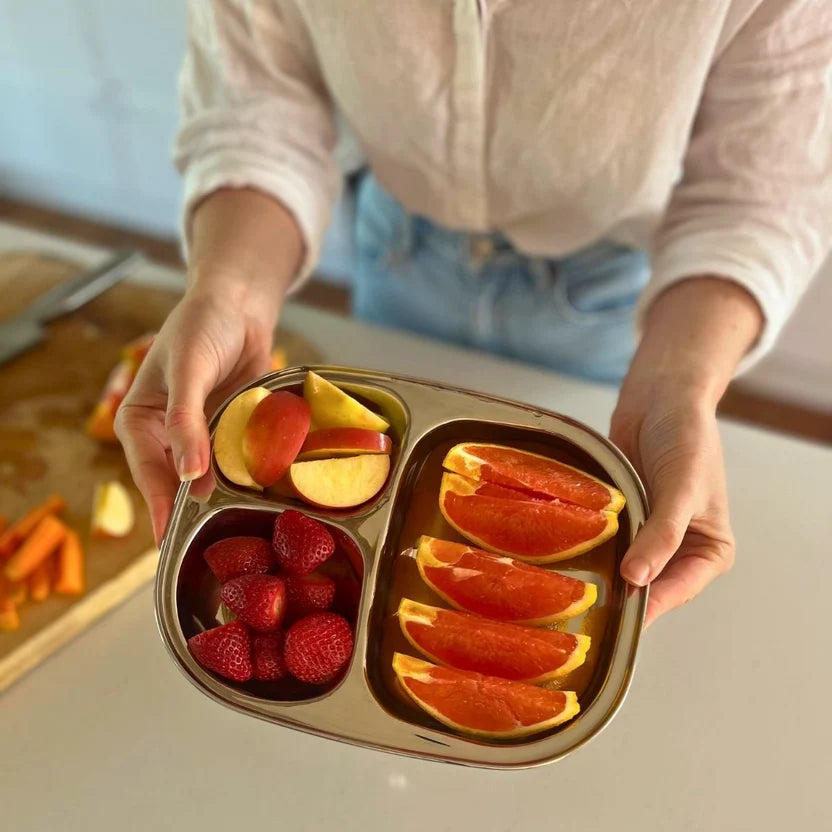 Ever Eco Stainless Steel Divided Plate