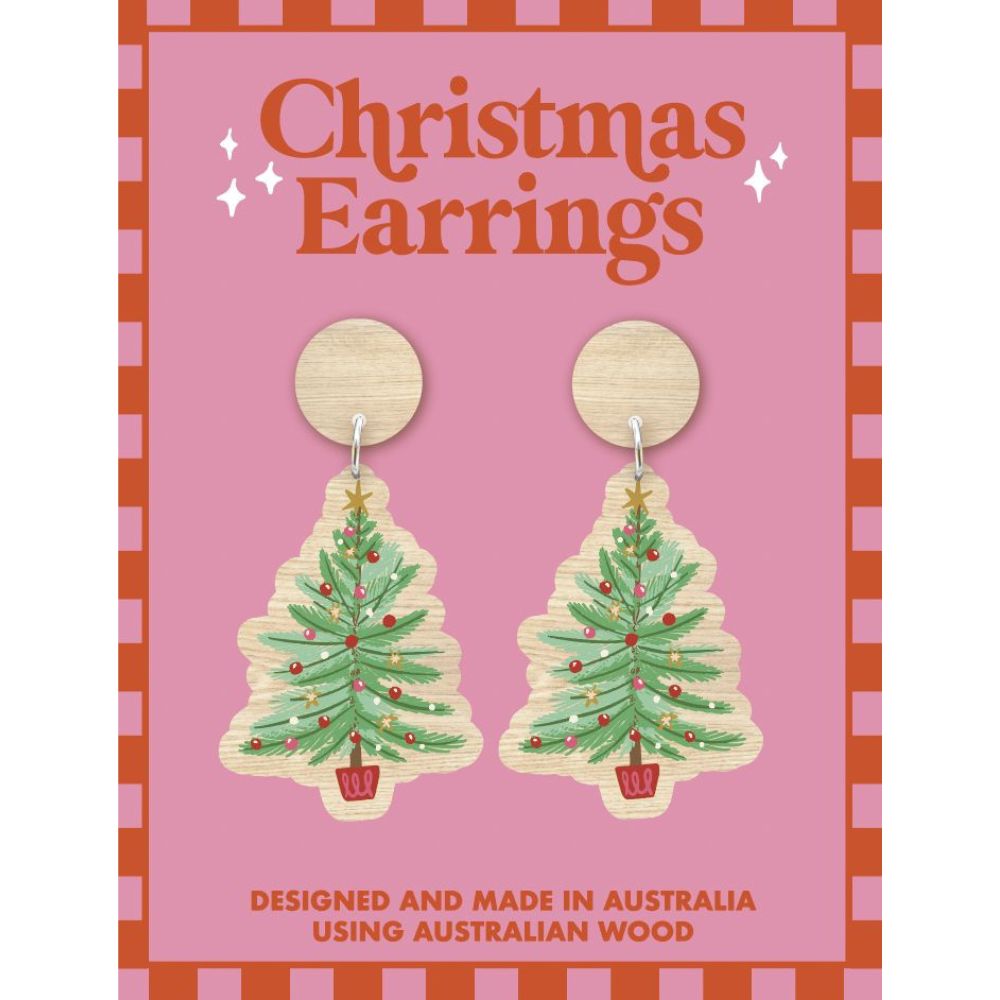 Aero Christmas Earrings - Trees