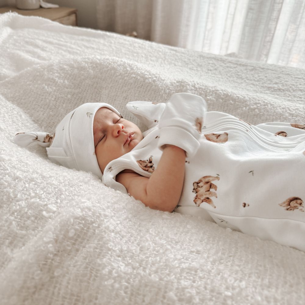 Aster & Oak 5 Piece Organic Cotton Gift Box Set - Little Leaf