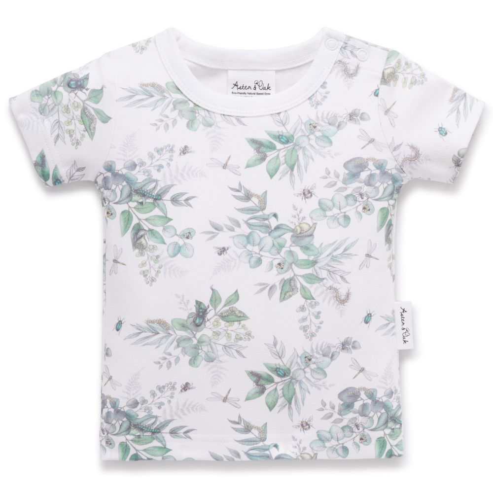 Aster & Oak Snuggle Bug Print Tee