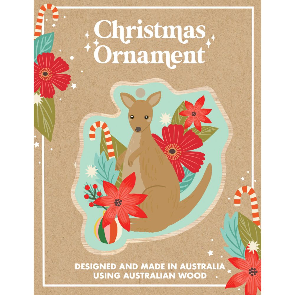 Aero Christmas Ornament - Kangaroo