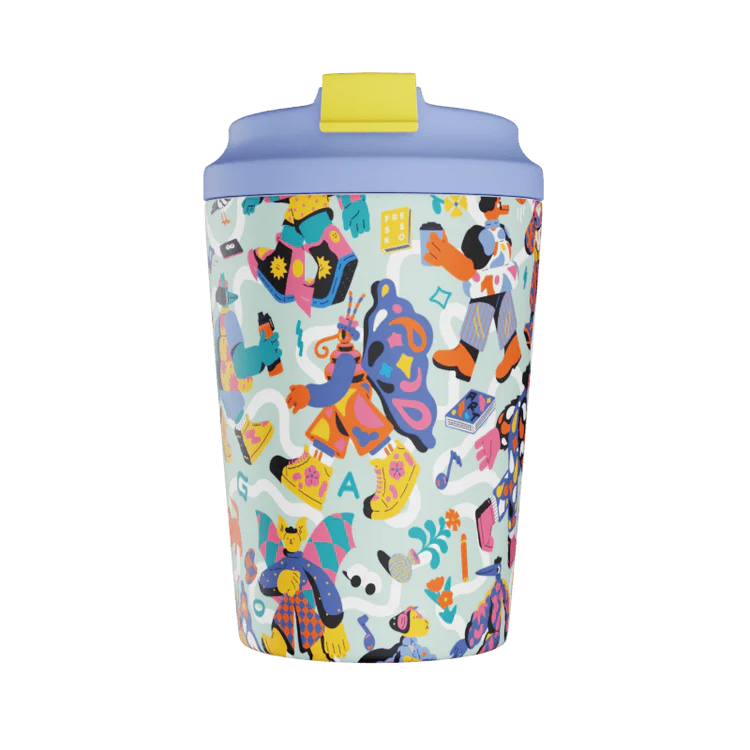 Fressko Ceramic Lined Reusable Cup - Brolga