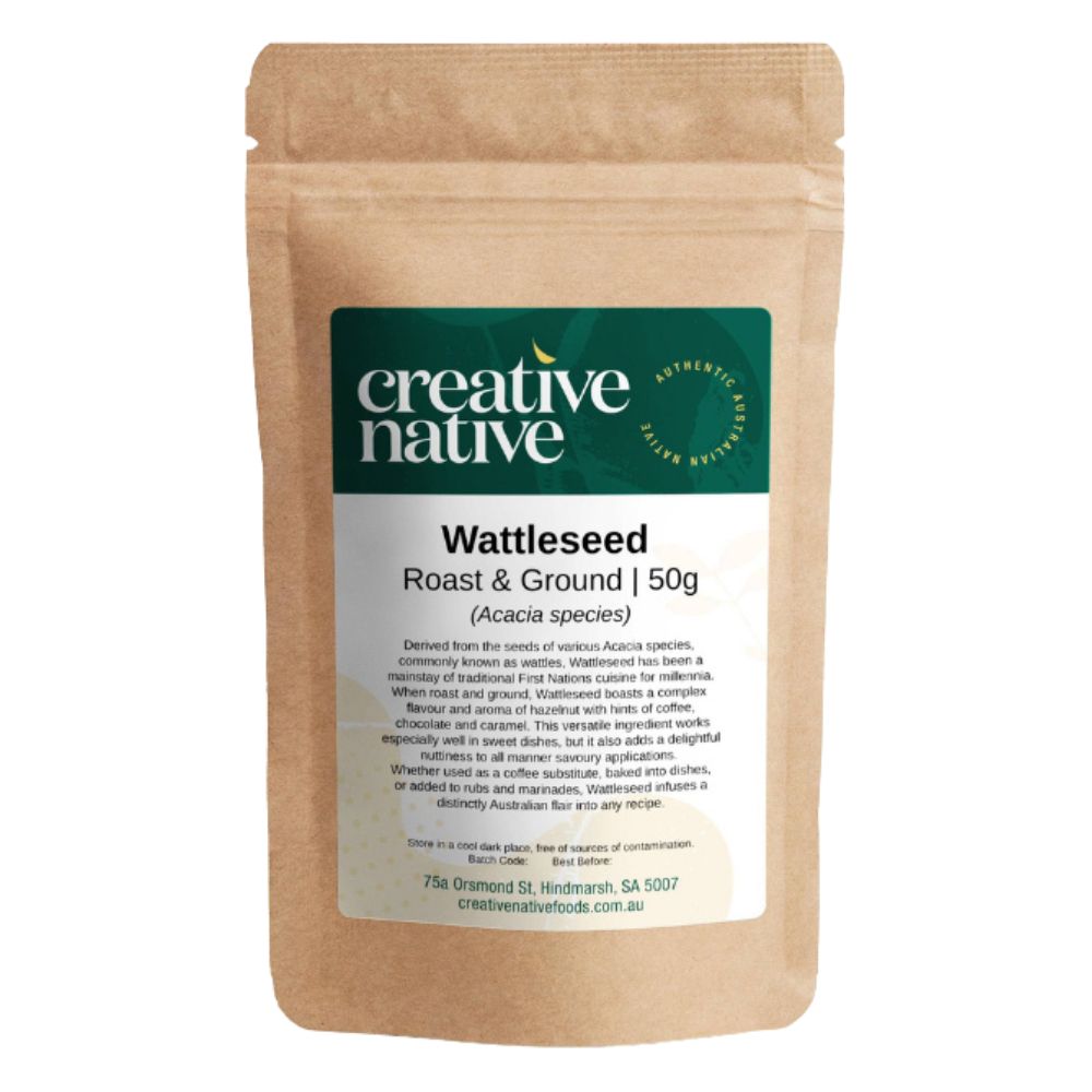 Creative Native Wattleseed Roasted & Ground 50g