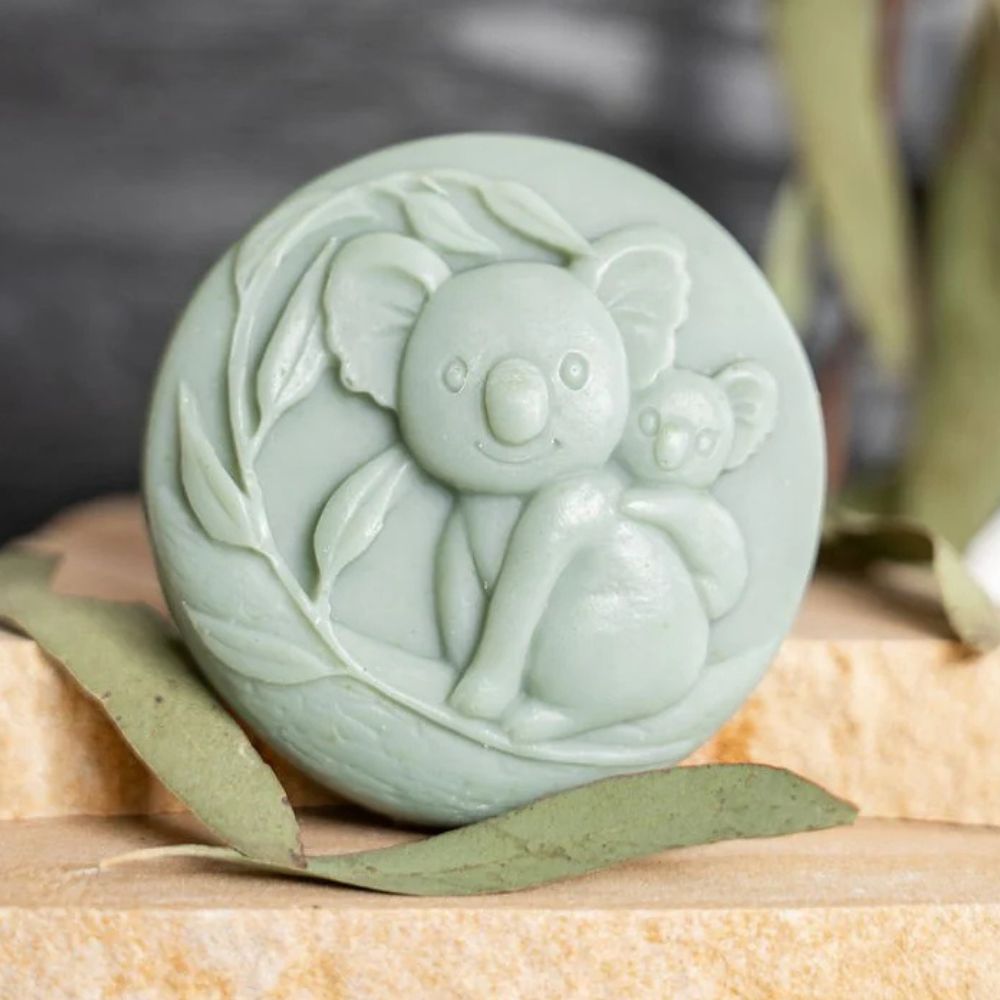 Dindi Naturals Boxed Soap Bar 70g - Koala with Mint, Eucalyptus and Kakadu Plum