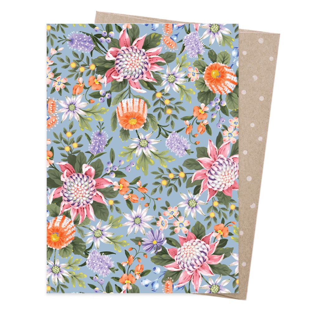 Earth Greetings Card - Abundance