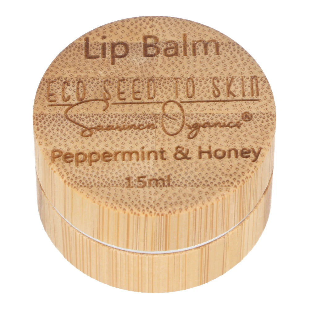 Eco Seed to Skin Peppermint & Honey Lip Balm