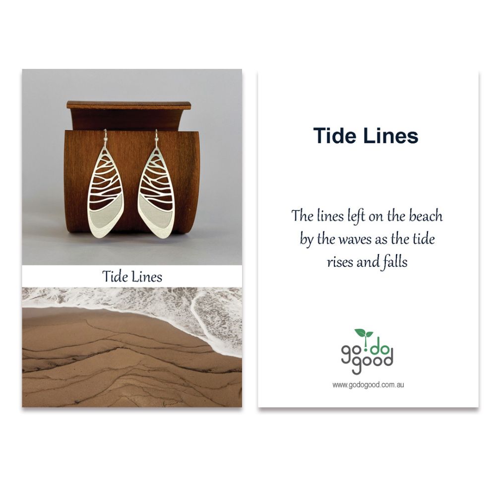 Go Do Good Hook Earrings - Tide Lines