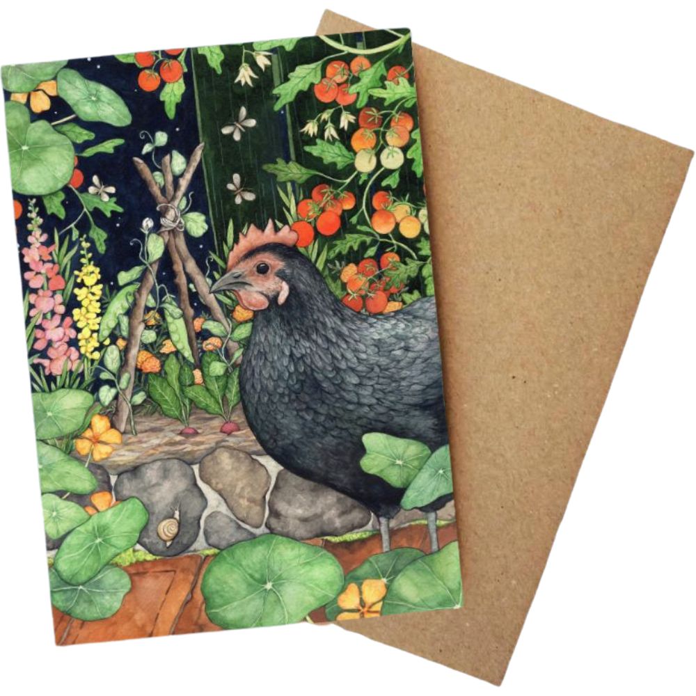Ingrid Bartkowiak Art Card - The Forager