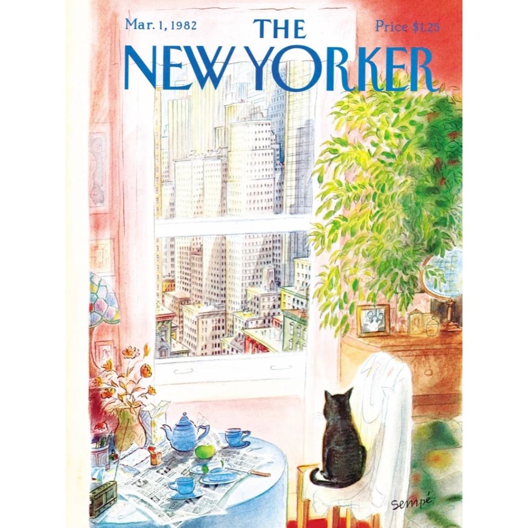 New York Puzzle Co. Jigsaw Puzzle 1000 Piece - Cat's Eye View