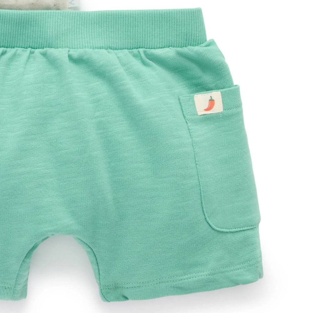 Purebaby 2 Piece Set Tee and Short - Bocadillo