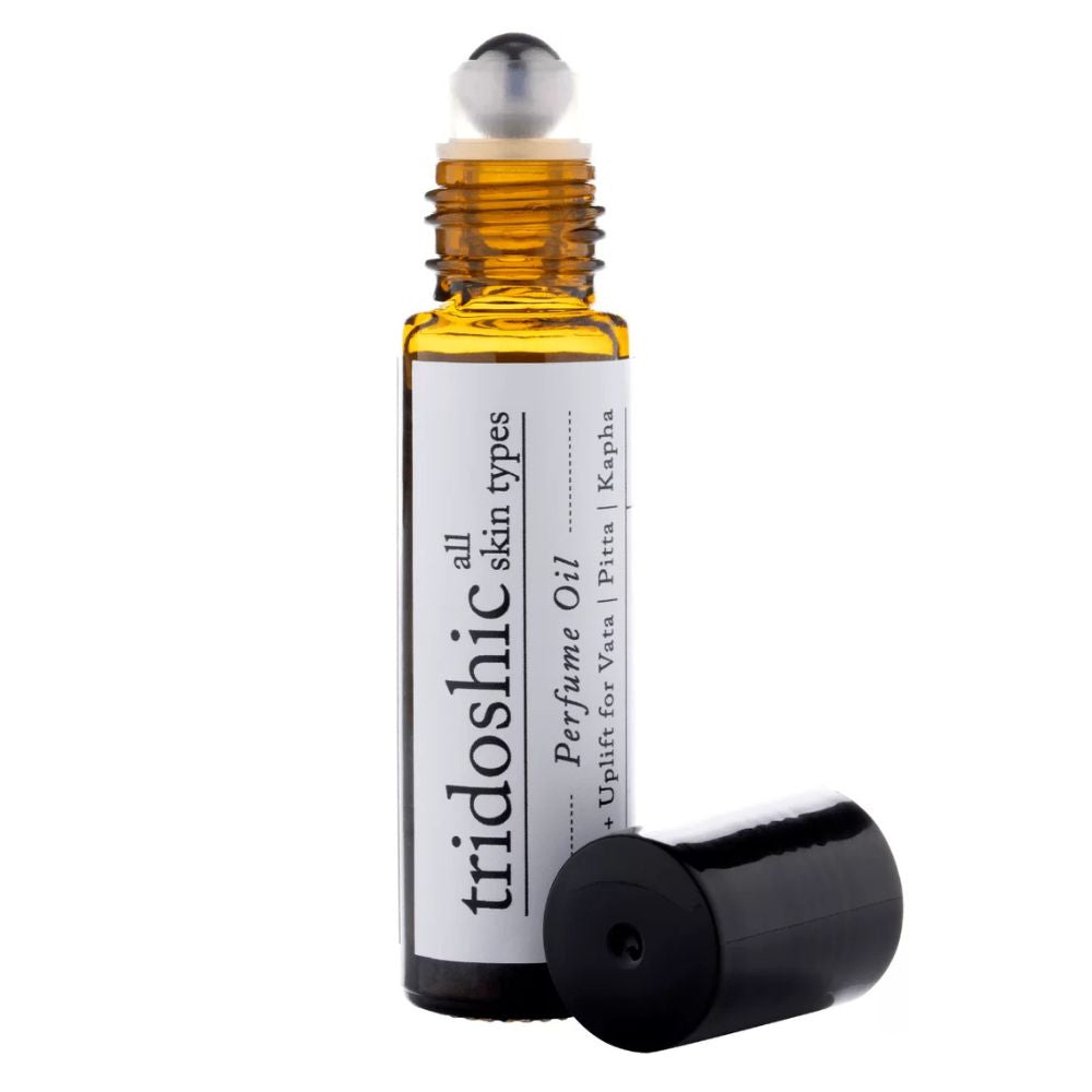 Rasasara Skinfood Perfume Oil 10ml - Frankincense, Vetiver & Rose