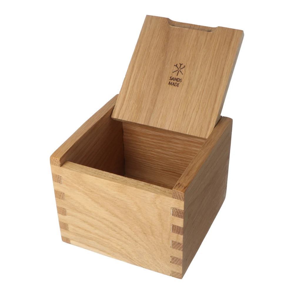 Sands Made Kitchen Salt Box Large - White Oak