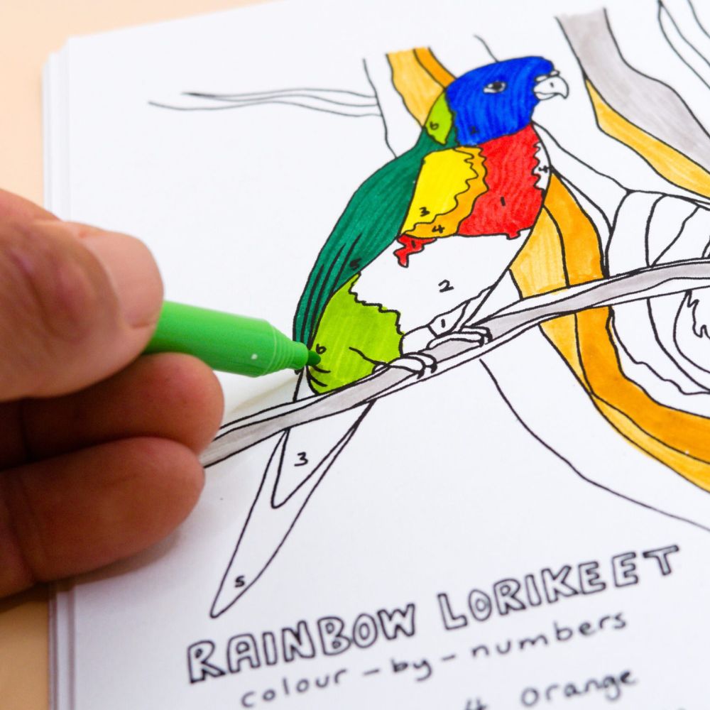 Sunshine Sea Art Activity Book - Mini Mates