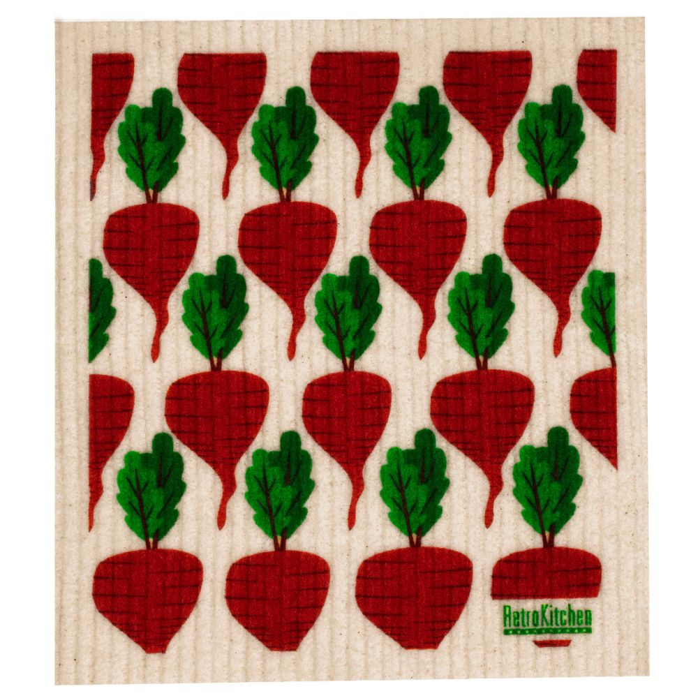 Swedish Dish Sponge Cloth 5 Pack Bundle - Fruits & Flowers