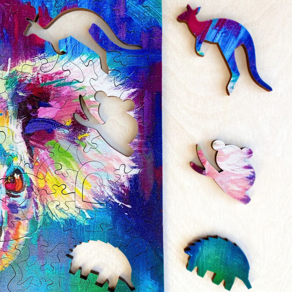 Twigg Puzzle Wooden Jigsaw Puzzle 168 Pieces - Cuddly Koala