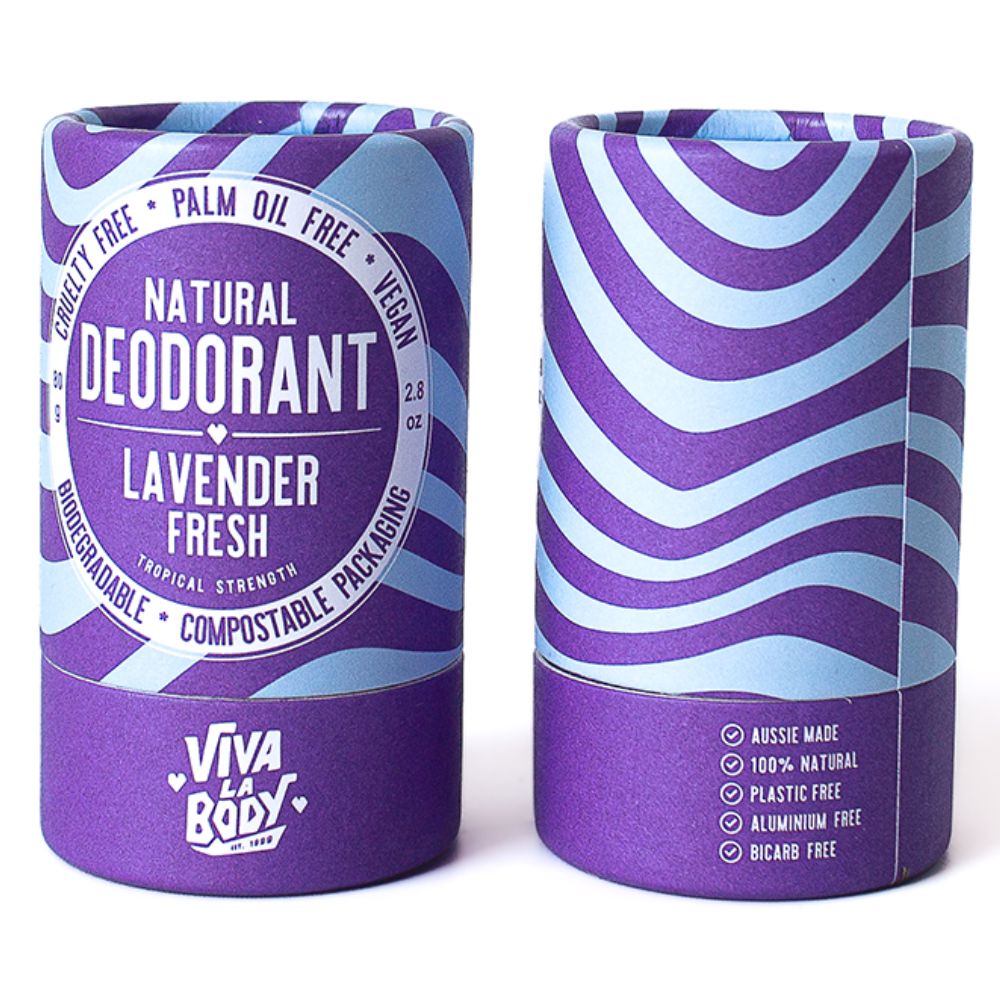 Viva La Body Natural Deodorant 80g - Lavender Fresh