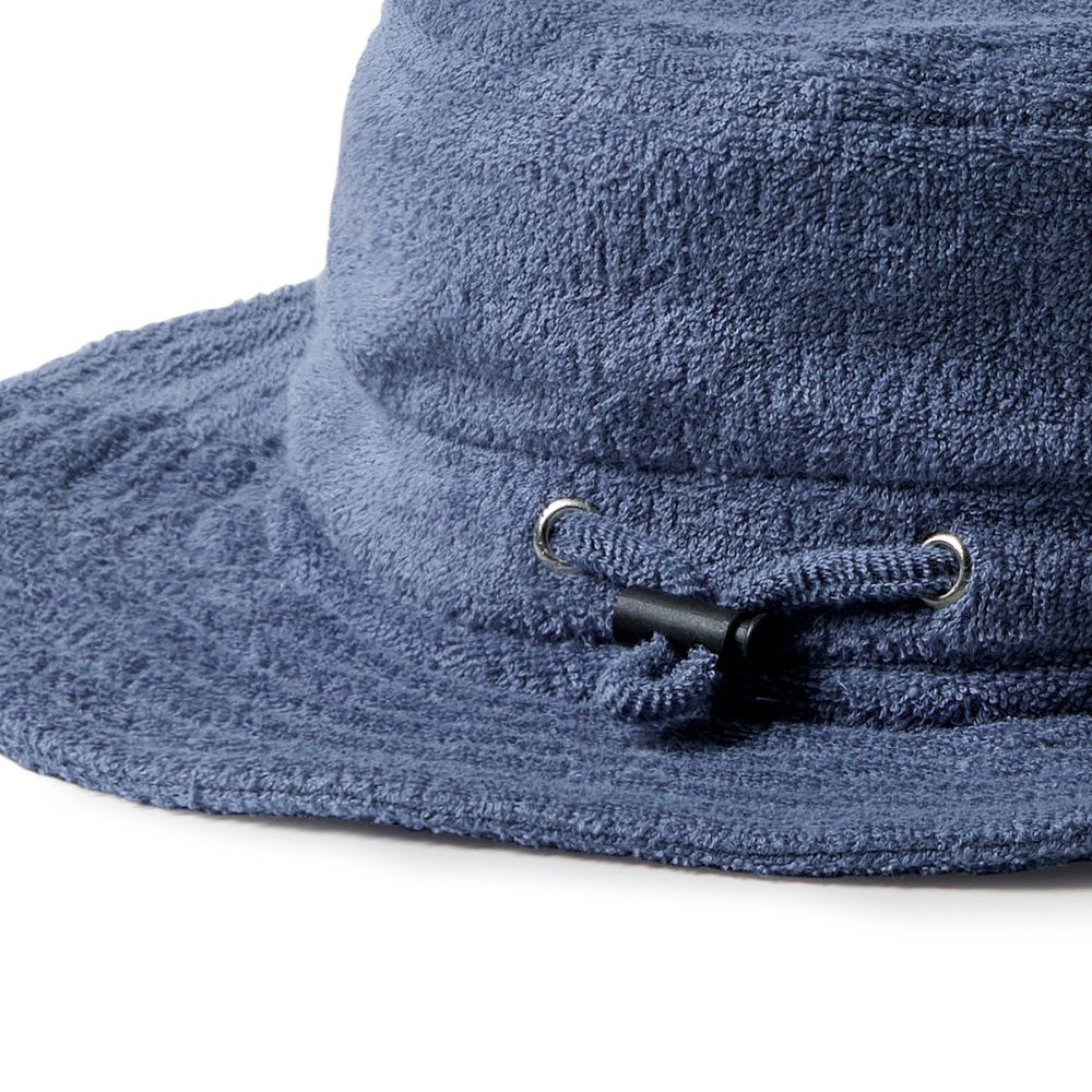 Wilson & Frenchy Organic Terry Sun Hat - Deep Blue
