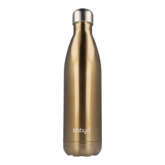 BBBYO Stainless Steel Water Bottle 750ml - Gold