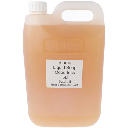 Biome Liquid Castile Soap - Bulk Unscented 5L