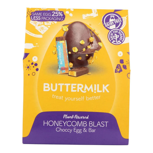 Buttermilk Honeycomb Blast Choccy Easter Egg & Bar 175g