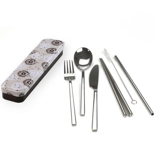 Carry Your Cutlery Portable Cutlery Set - Dandelions