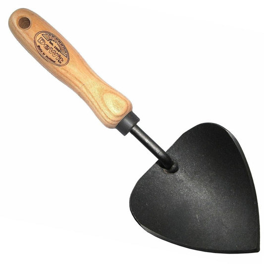 DeWit Heart Shaped Potting Trowel with Ash Handle 140mm