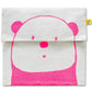 Flus Flip Snack Bag - Sandwich Size Panda Pink