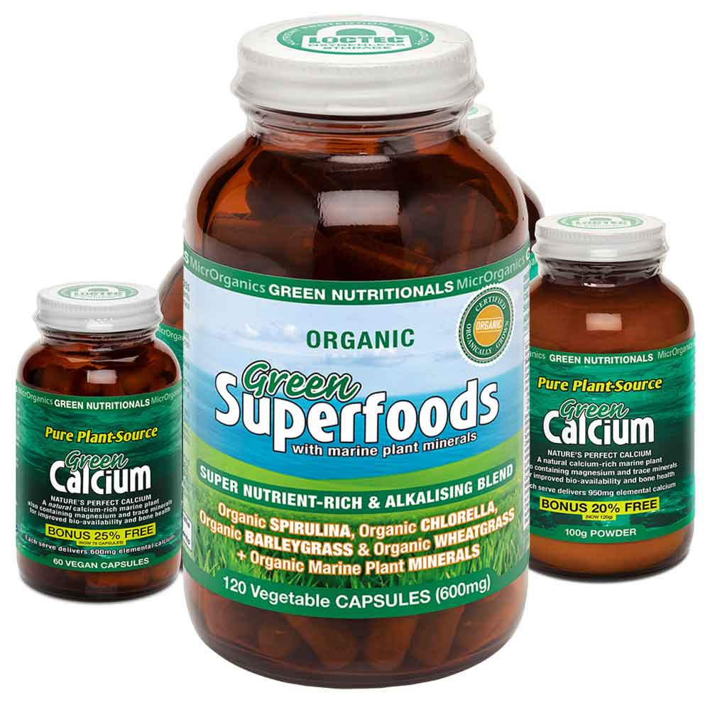 Green Nutritionals Green Superfoods Vegan Capsules (120)