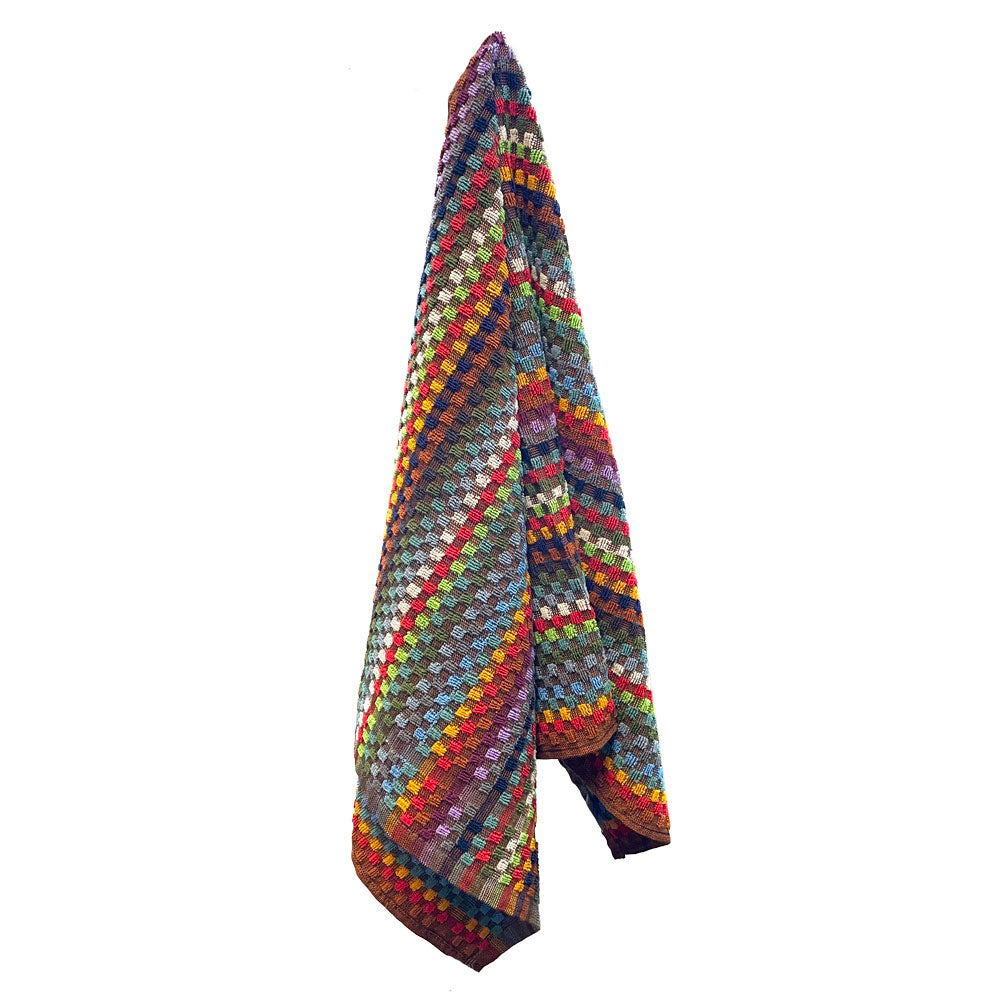 Redecker + Kracht Check Oversized Hand Towel 45 x 90 cm