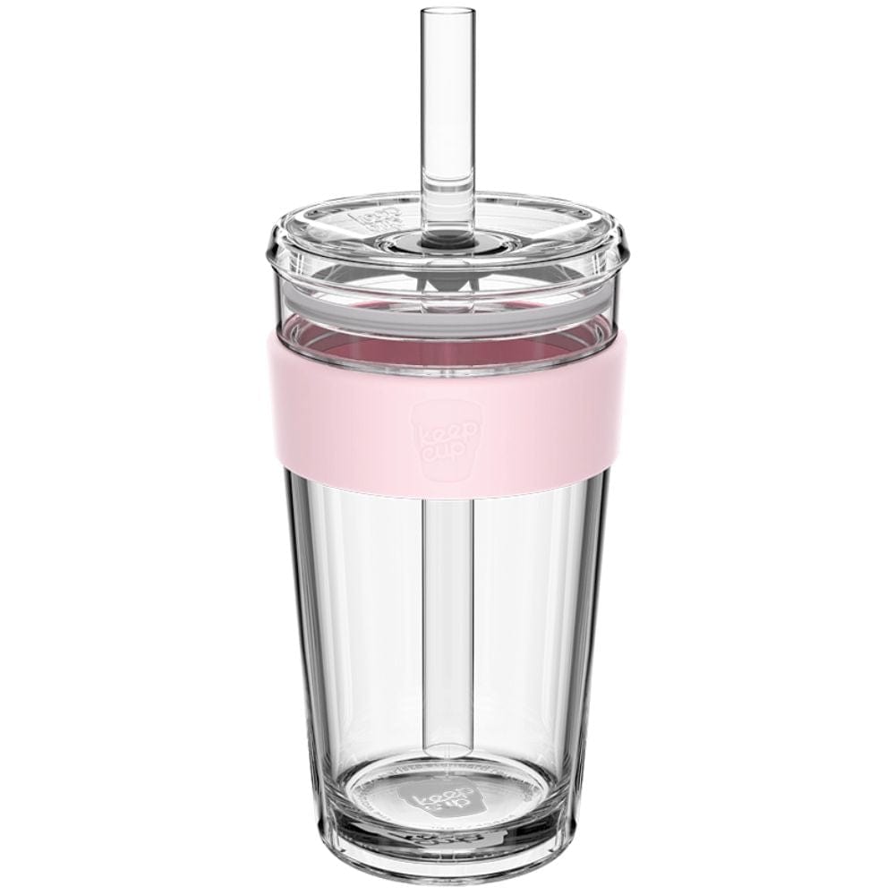 KeepCup Double Walled Longplay Cold Cup 16oz Pashmak Pink