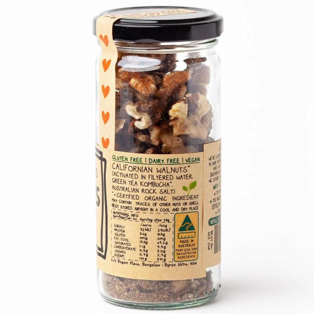 Mindful Foods Walnuts - Organic & Activated 90g