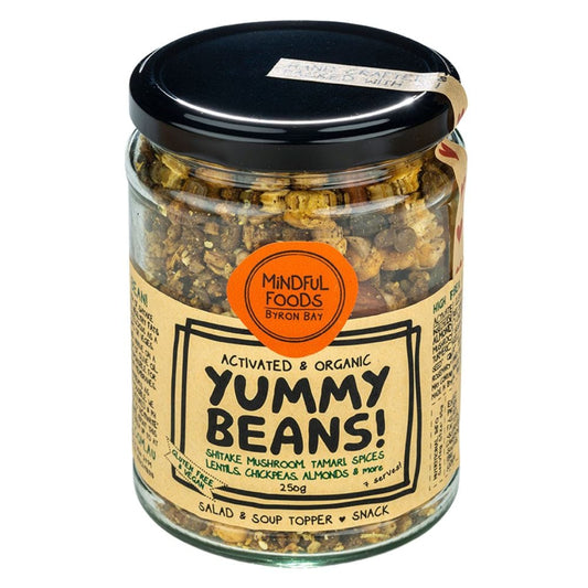 Mindful Foods Yummy Beans Organic & Activated 250g
