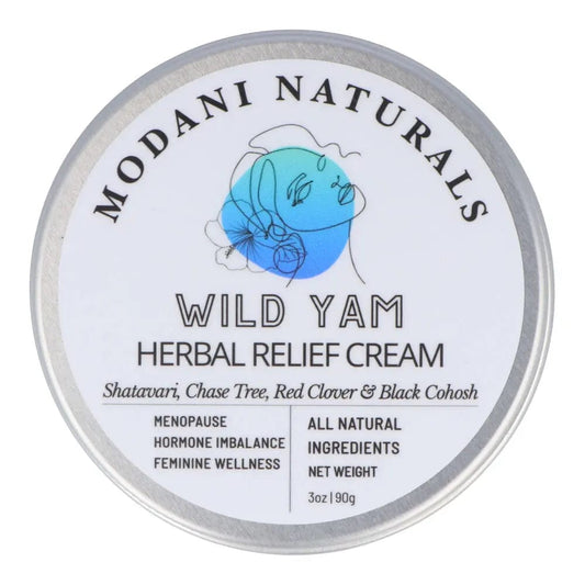 Modani Naturals Wild Yam Herbal Relief Cream