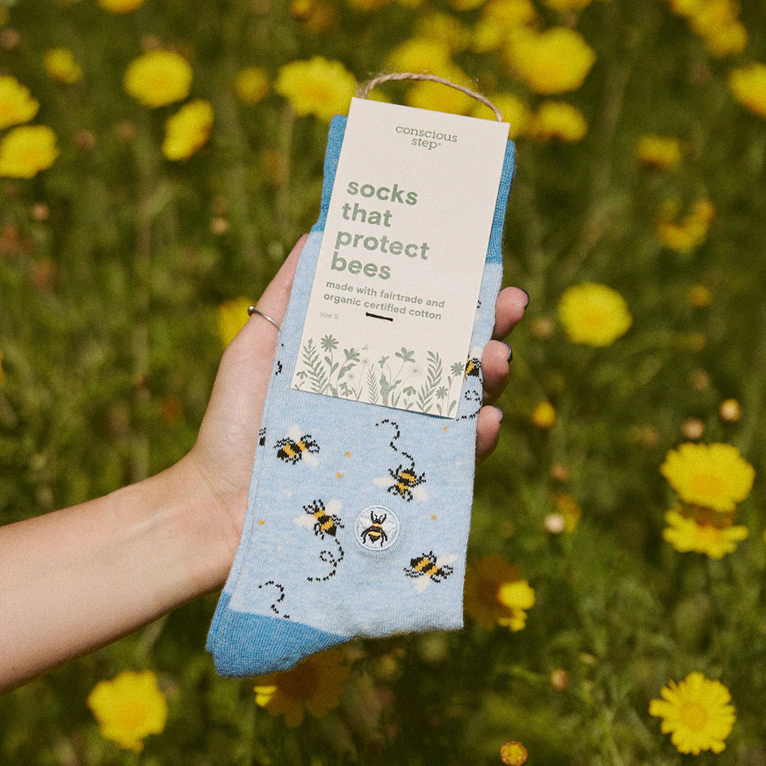 Conscious Step Socks that Protect Bees