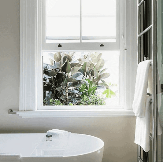 Organic Cotton Bath Towels - White SPA Bath Towel / White