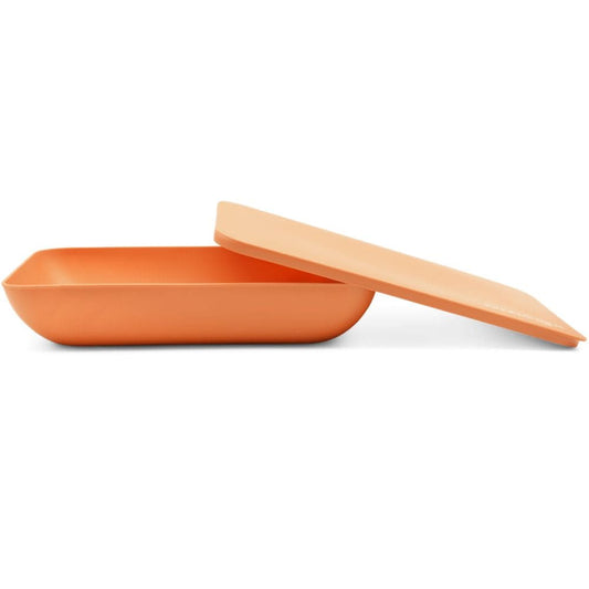 Put A Lid On It Serving Platter With Lid - The Rectangle Papaya