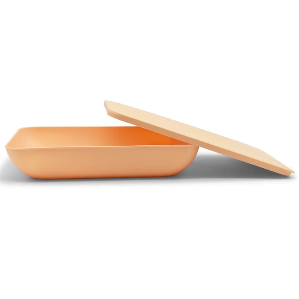 Put A Lid On It Serving Platter With Lid - The Rectangle Peach