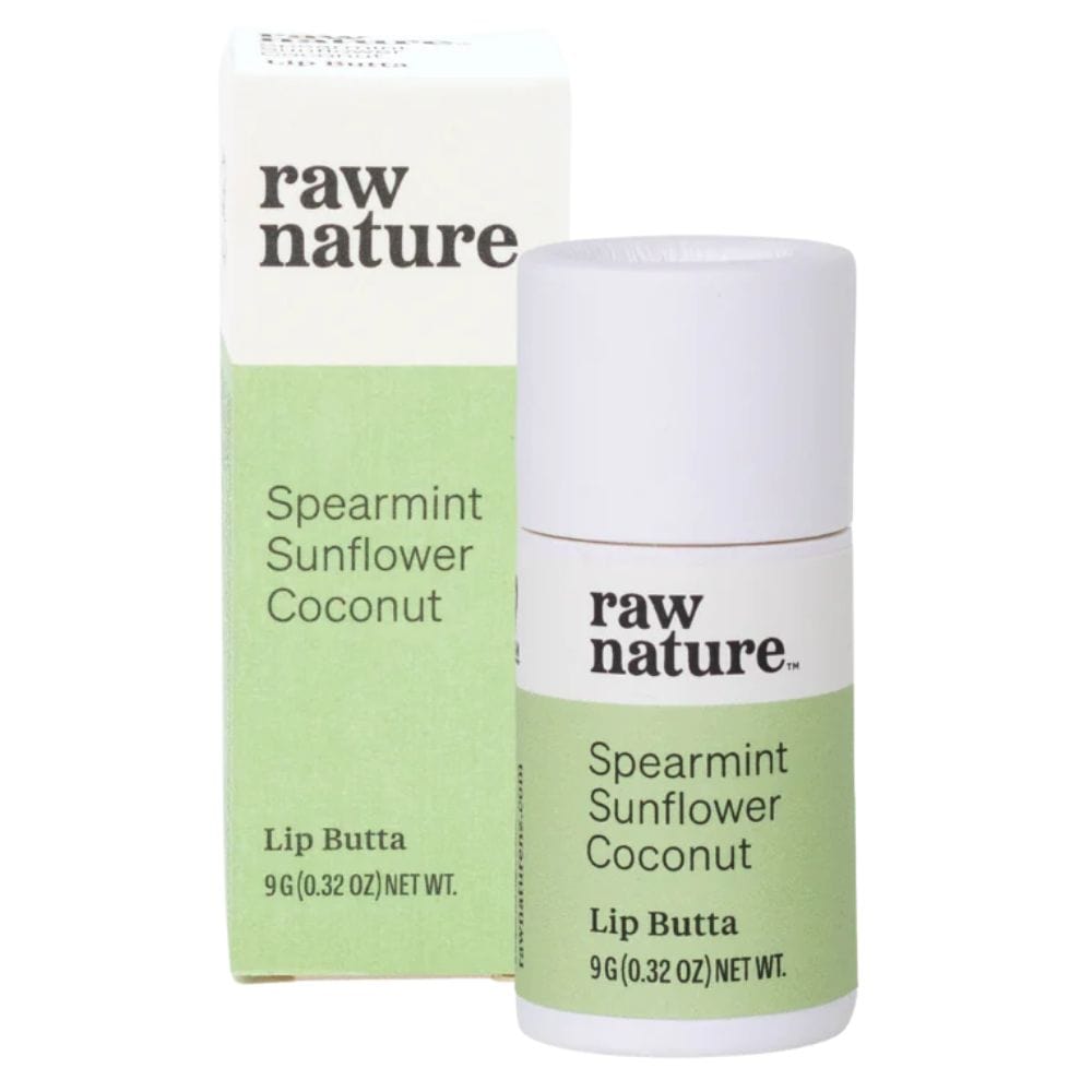 Raw Nature Lip Butta 9g - Spearmint, Sunflower & Coconut