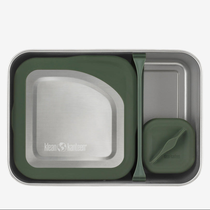 Klean Kanteen Rise Stainless Steel Food Lunch Box 591ml | Microwave, Oven & Freezer Safe