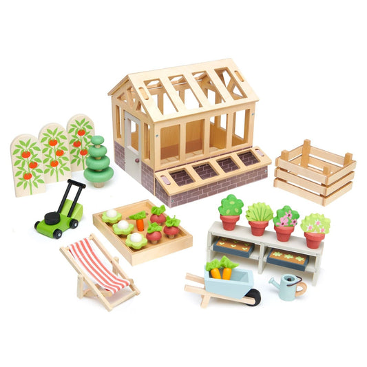 Tender Leaf Toys Greenhouse with Garden Set
