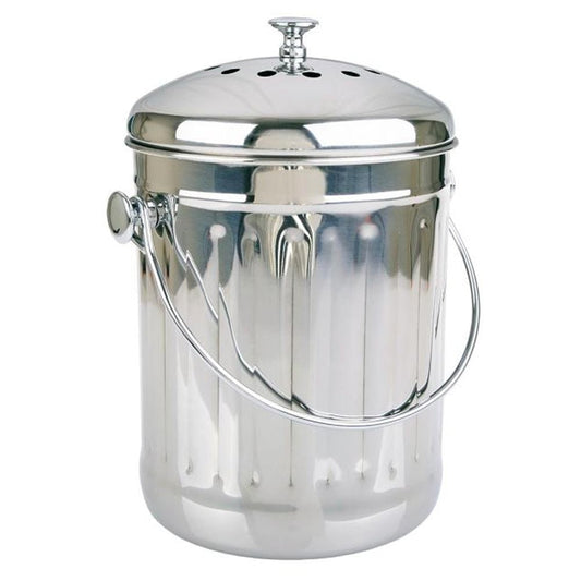 Appetito 4.5L Compost Bin - Stainless Steel