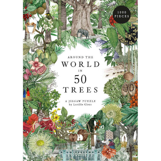 Around The World In 50 Trees Jigsaw Puzzle