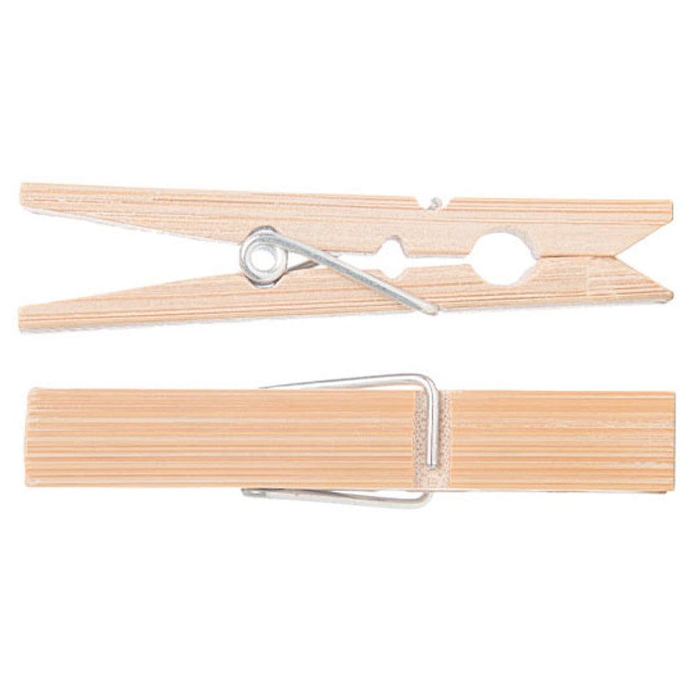 Bamboo clothes pegs (pack of 20)