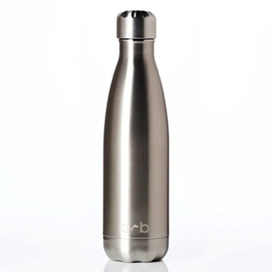 BBBYO Stainless Steel Water Bottle 500ml - Silver