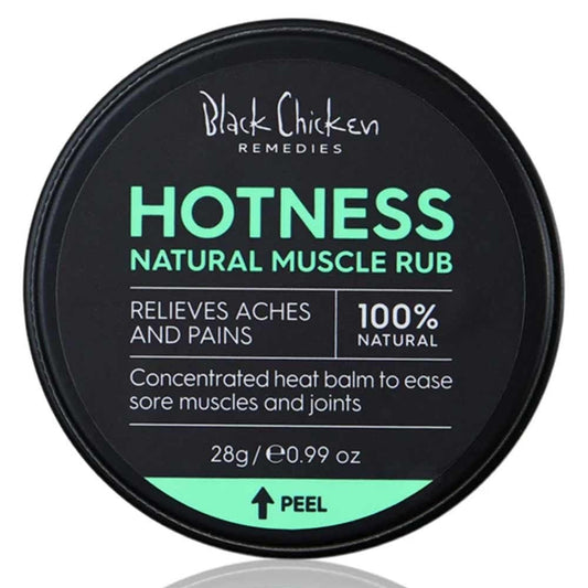 Black Chicken Remedies Hotness Natural Muscle Rub 28g