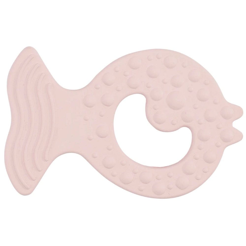 Buy Bumi Bebe Natural Rubber Fish Teether Rose Online