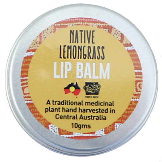Bush Balm Native Lemongrass Lip Balm 10g